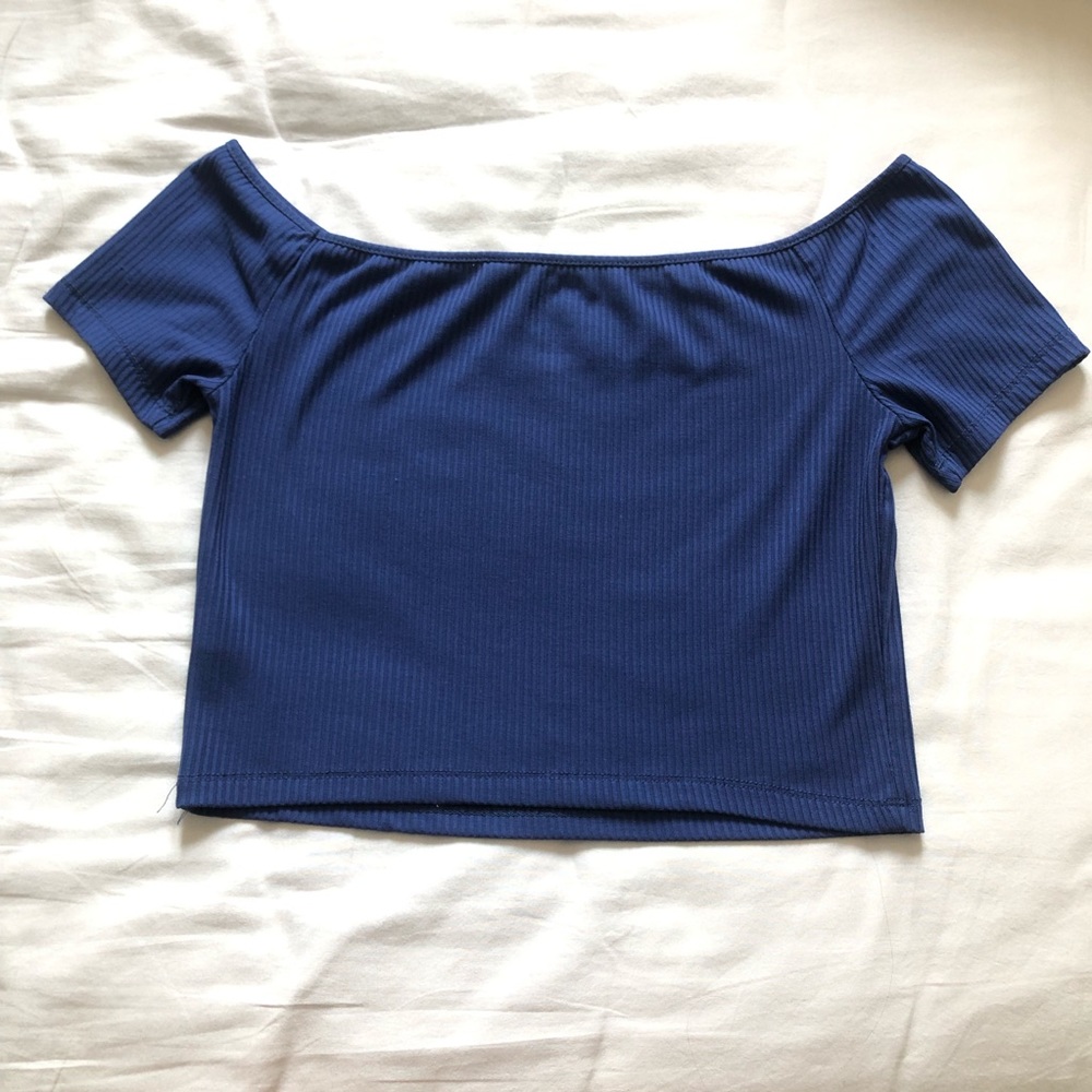 Off The Shoulder Crop Top